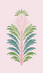 Bellagio Blush Baby Pink Palm Spring Study - Tapestry