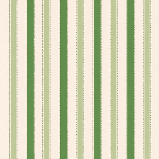 Bellagio Blush Mint Stripes Wallpaper