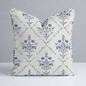 Benjamin Cream Floral Throw Pillow - Lemon Park