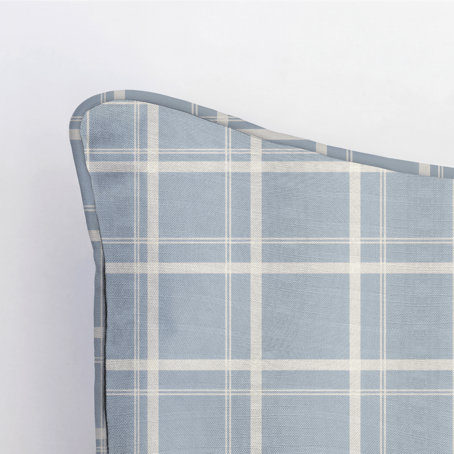 Benjamin Gingham Throw Pillow