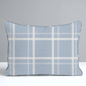 Benjamin Gingham Throw Pillow - Lemon Park