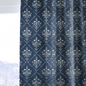 Benjamin Navy Floral - Drapery