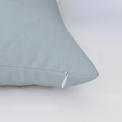 Benjamin Steel Throw Pillow