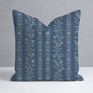 Benjamin Toile Stripes Throw Pillow - Lemon Park