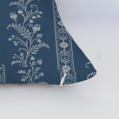 Benjamin Toile Stripes Throw Pillow