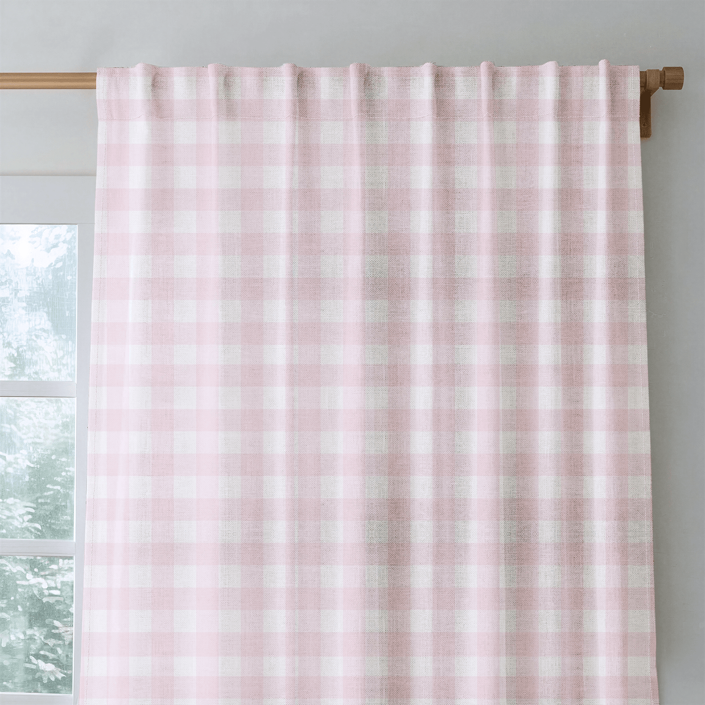 Juliet's Garden Bubble Gingham - Drapery
