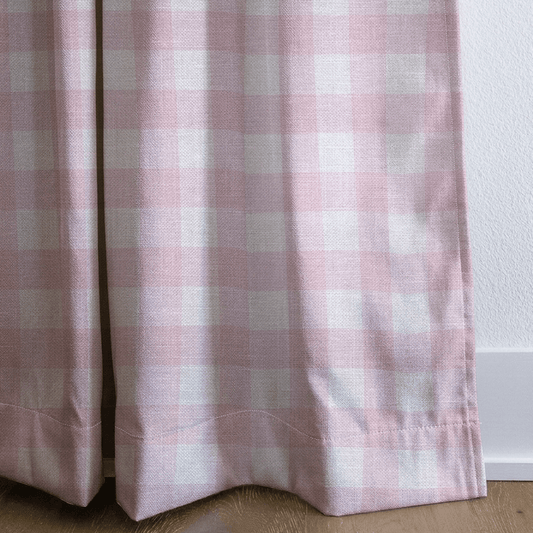 Juliet's Garden Bubble Gingham - Drapery - Lemon Park