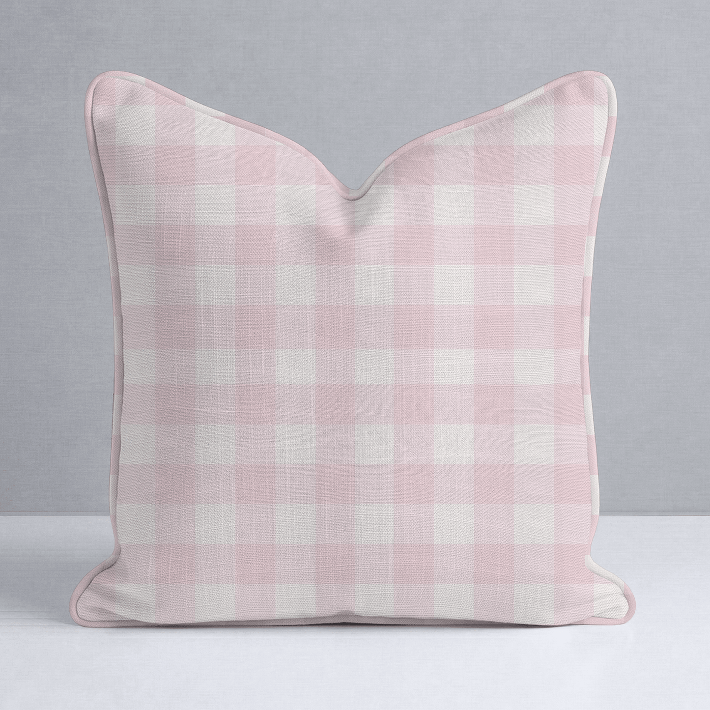 Juliet's Garden Bubble Gingham Throw Pillow - Lemon Park