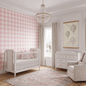 Juliet's Garden Bubble Gingham Wallpaper