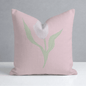 Juliet's Garden Bubble Tulip Throw Pillow - Lemon Park