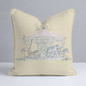 Juliet's Garden Easter Carrousel Throw Pillow - Lemon Park