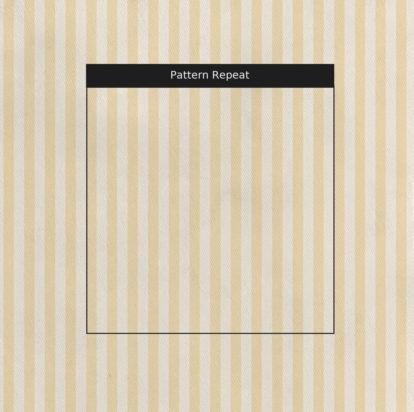 Juliet's Garden Easter Yellow Stripe - Fabric