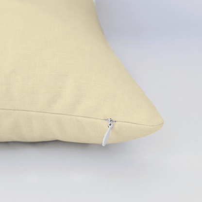 Juliet's Garden Easter Yellow Throw Pillow