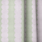 Juliet's Garden Pistachio and Bubble Stripe - Drapery