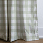 Juliet's Garden Pistachio Gingham - Drapery - Lemon Park