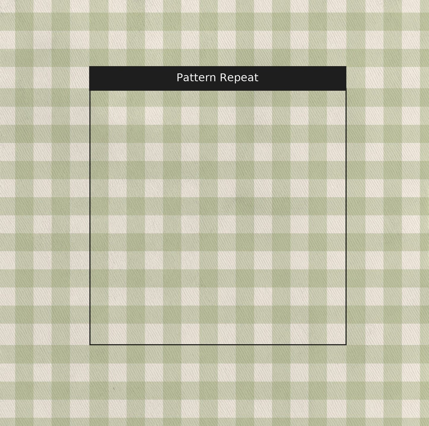 Juliet's Garden Pistachio Gingham - Fabric
