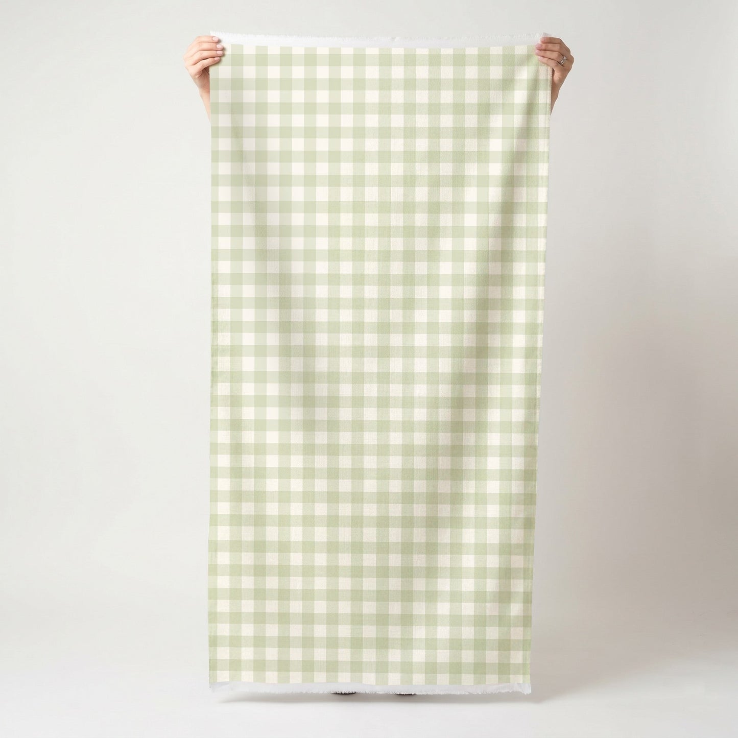 Juliet's Garden Pistachio Gingham - Fabric