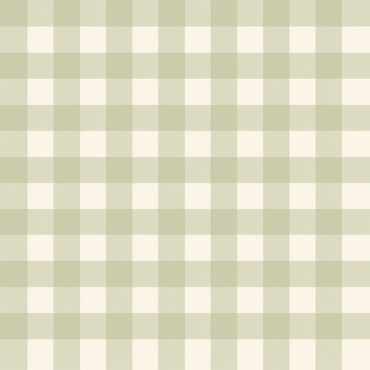 Juliet's Garden Pistachio Gingham Wallpaper