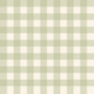 Juliet's Garden Pistachio Gingham Wallpaper