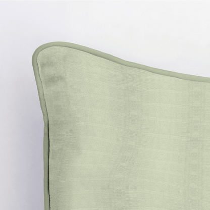Juliet's Garden Pistachio Throw Pillow