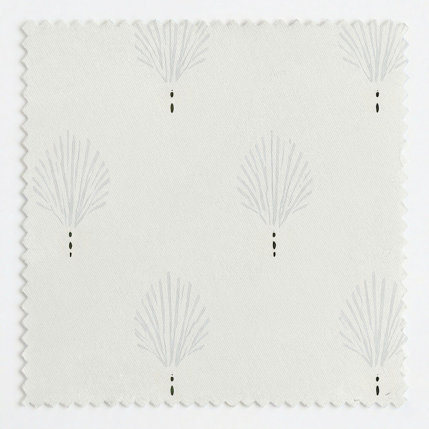 Loose Stems Lichen Block Print - Fabric - Lemon Park