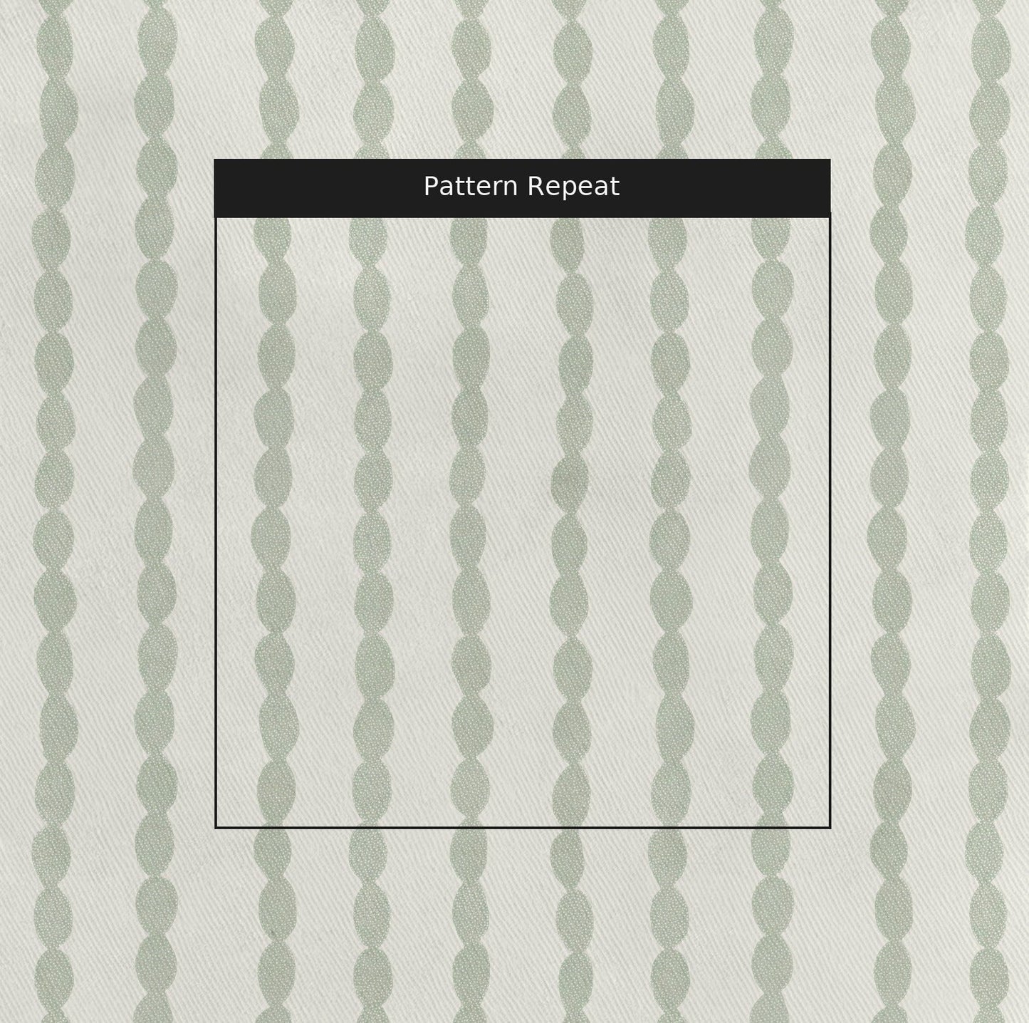 Loose Stems Lichen Chord Stripe - Fabric