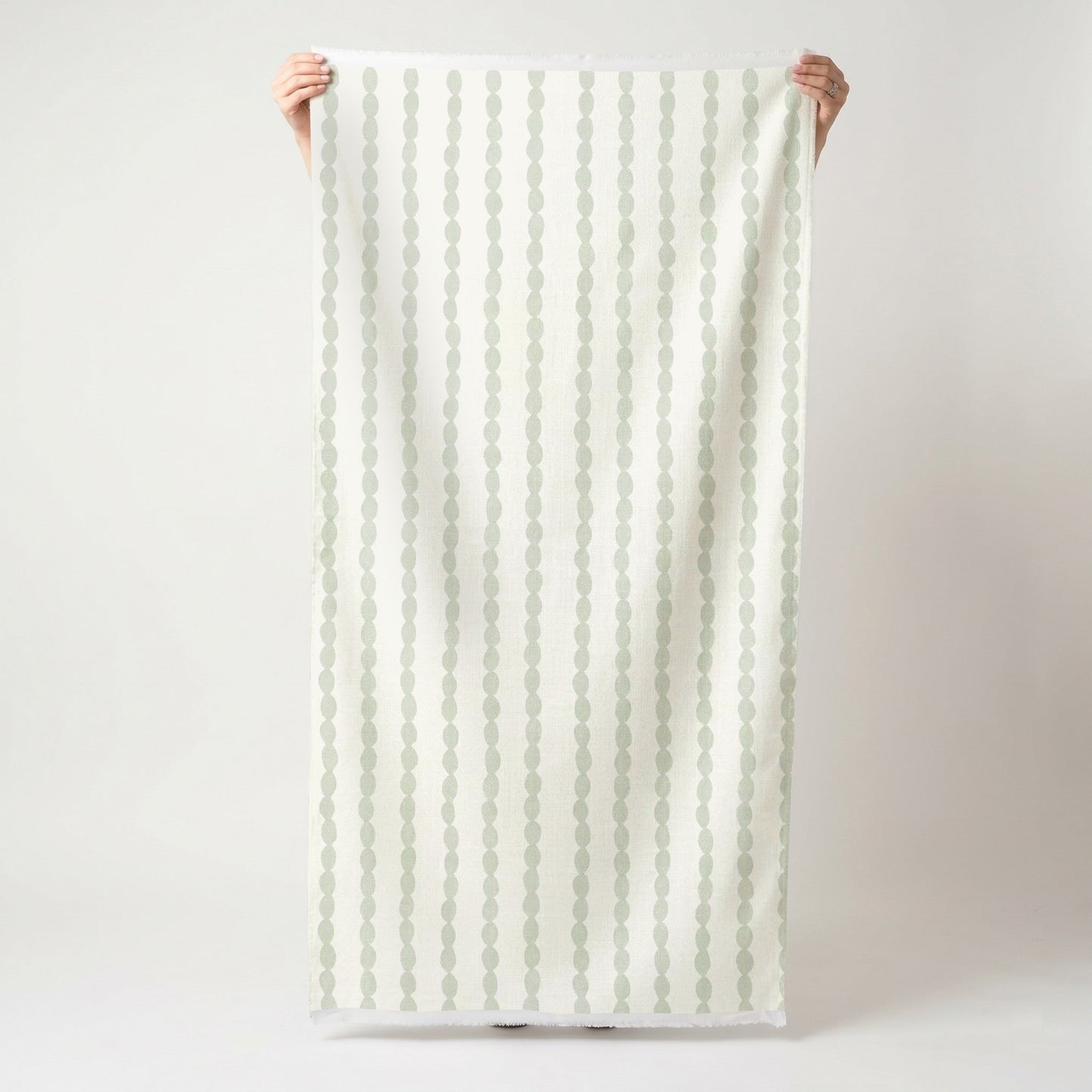 Loose Stems Lichen Chord Stripe - Fabric