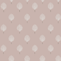 Loose Stems Petaline Block Print Wallpaper