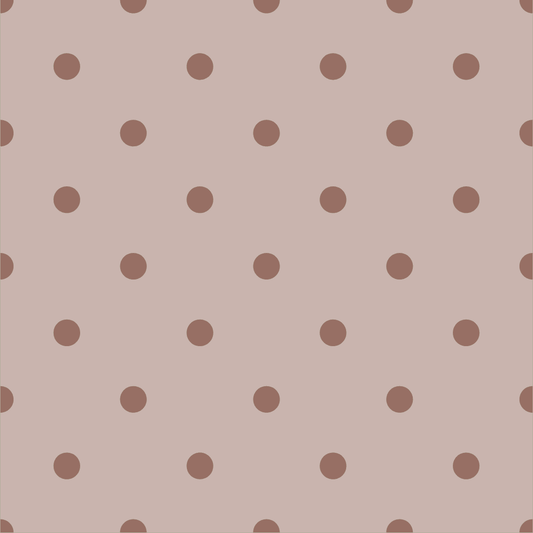 Loose Stems Petaline Polka Dot Wallpaper