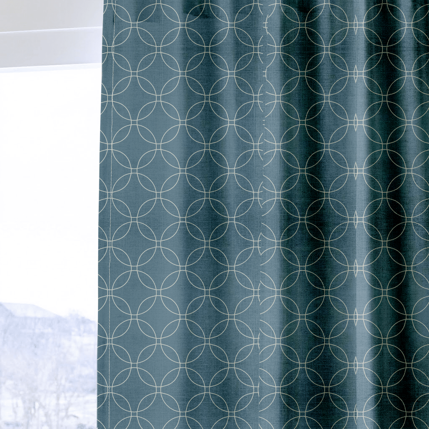 The Silk Garden Aegean Diamond - Drapery
