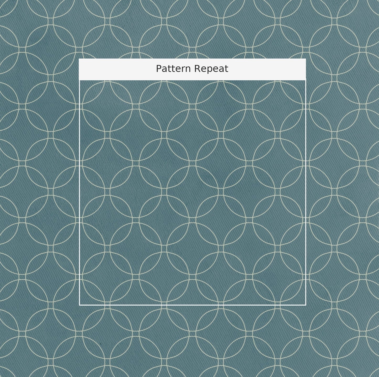 The Silk Garden Aegean Diamond - Fabric
