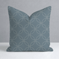 The Silk Garden Aegean Diamond Throw Pillow - Lemon Park