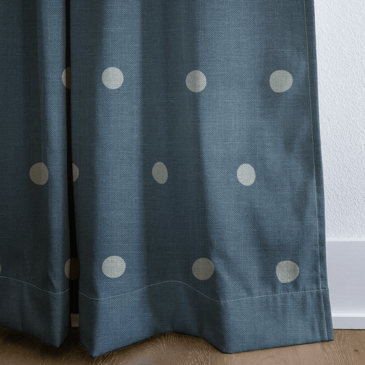 The Silk Garden Aegean Dots - Drapery - Lemon Park