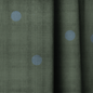 The Silk Garden Evergreen Dots - Drapery