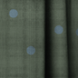 The Silk Garden Evergreen Dots - Drapery