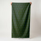 The Silk Garden Evergreen Dots - Fabric