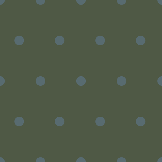 The Silk Garden Evergreen Dots Wallpaper