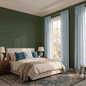 The Silk Garden Evergreen Dots Wallpaper