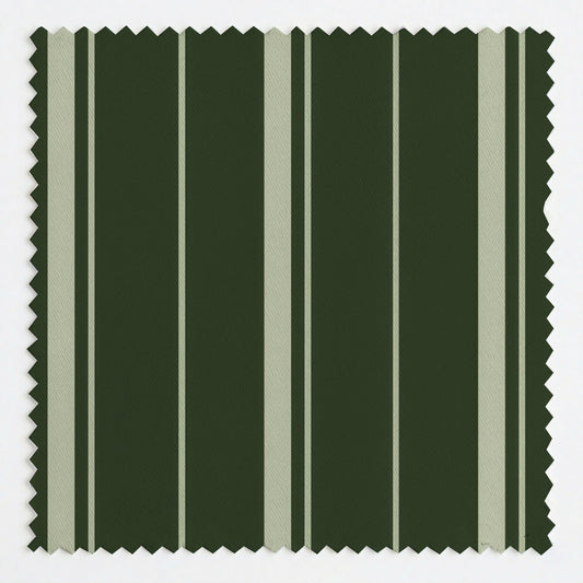 The Silk Garden Evergreen Stripes - Fabric - Lemon Park