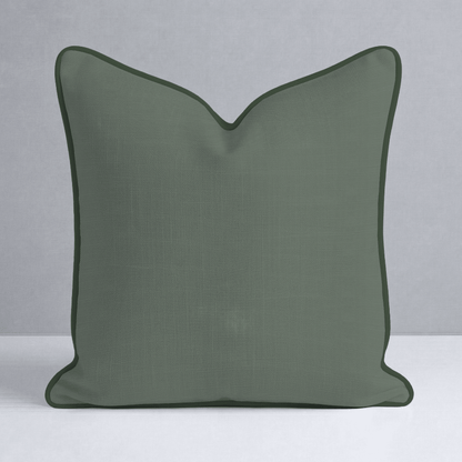 The Silk Garden Pine Throw Pillow - Lemon Park