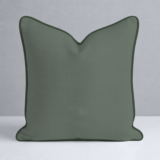 The Silk Garden Pine Throw Pillow - Lemon Park