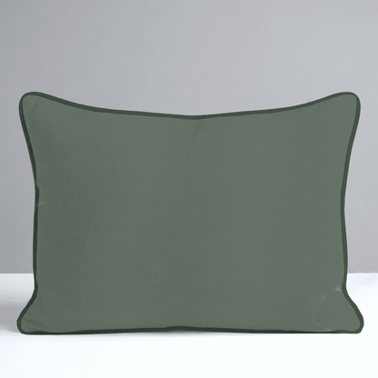 The Silk Garden Pine Throw Pillow - Lemon Park