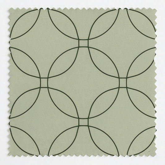 The Silk Garden Sage Diamond - Fabric - Lemon Park