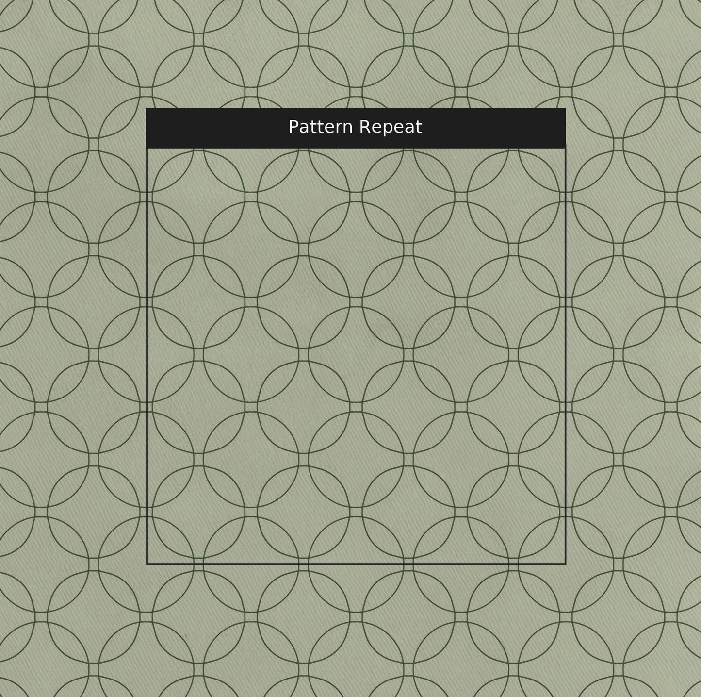 The Silk Garden Sage Diamond - Fabric