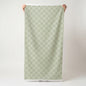 The Silk Garden Sage Diamond - Fabric