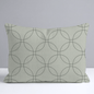 The Silk Garden Sage Diamond Throw Pillow - Lemon Park