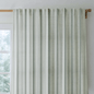 The Silk Garden Sage Stripes - Drapery