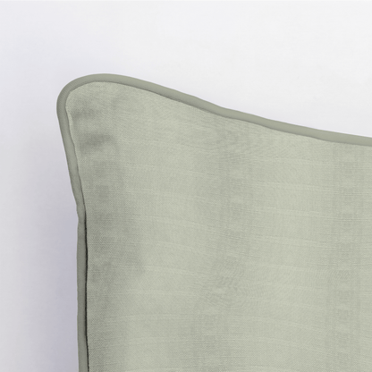 The Silk Garden Sage Throw Pillow